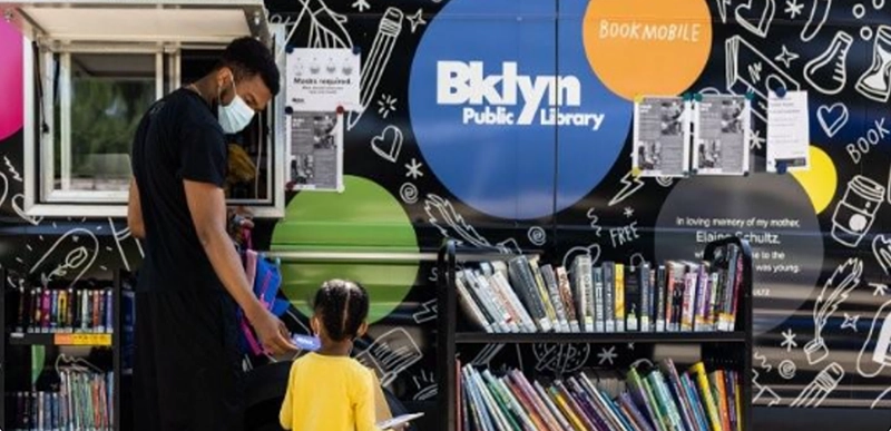 Bookmobile & New Lots Library Staff