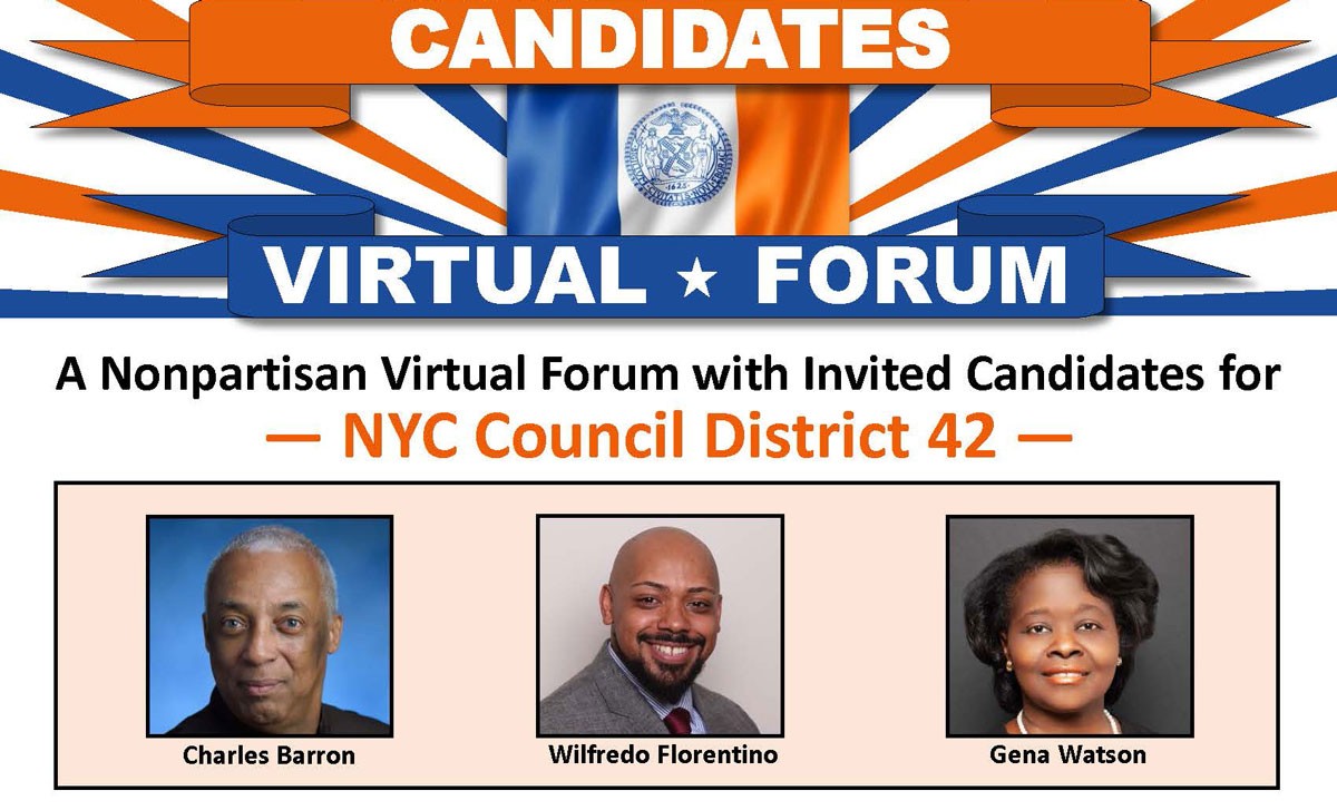 June 10th-City Council District 42 Forum!