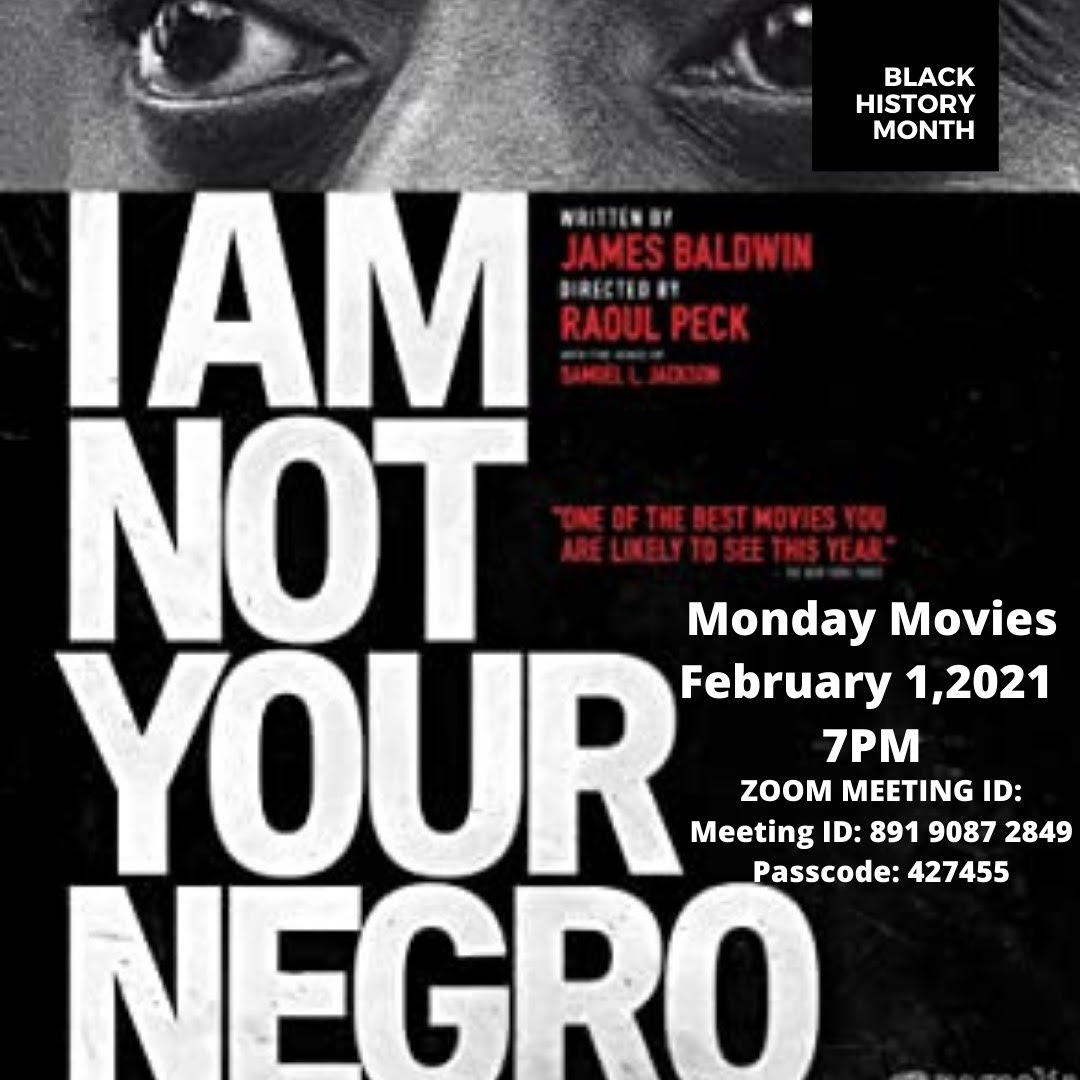 Movie Monday: I Am Not Your Negro
